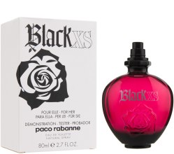 Paco Rabanne Black XS Pour Femme - Туалетна вода (тестер без кришечки) — фото N4