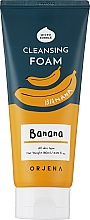 Духи, Парфюмерия, косметика Пенка очищающая с экстрактом банана - Orjena Cleansing Foam Banana