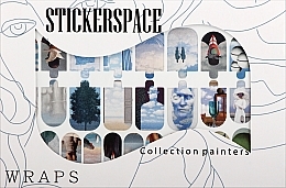Дизайнерські наклейки для нігтів "Rene" - StickersSpace — фото N1