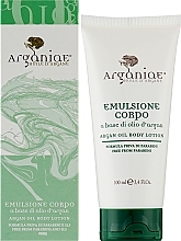 Увлажняющая эмульсия для тела и массажа с аргановым маслом - Arganiae Argan Oil Body Lotion — фото N2