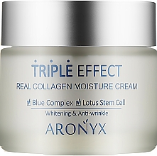 Крем для лица - Medi Flower Aronyx Triple Effect Real Collagen Moisture Cream — фото N1