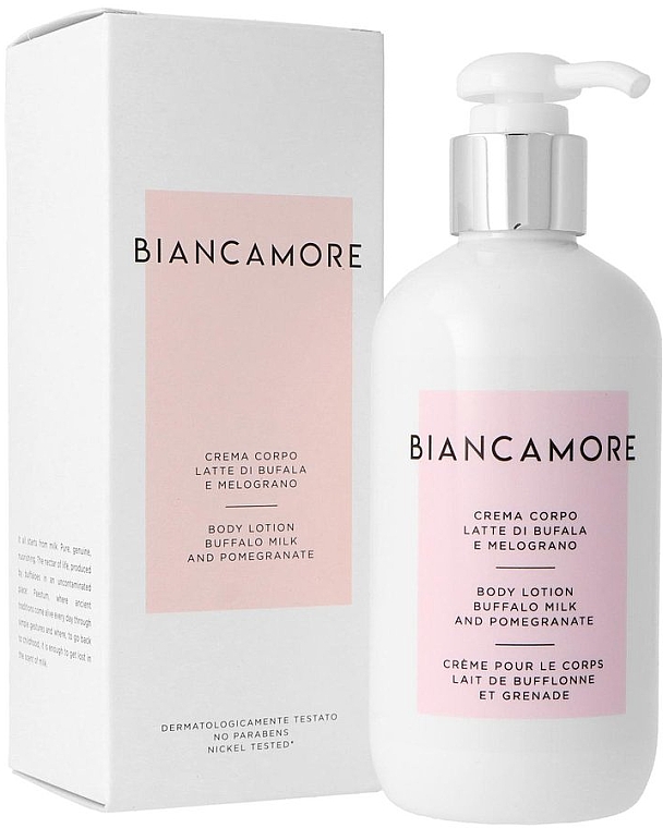 Лосьйон для тіла - Biancamore Buffalo Milk & Pomegrante Body Lotion — фото N2