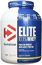 Парфумерія, косметика Протеїн - Dymatize Elite 100% Whey Protein Smooth Banana