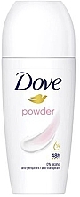 Дезодорант - Dove Powder 48H Deodorant Roll-On — фото N1