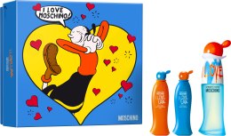 Парфумерія, косметика Moschino I Love Love - Набір (edt/30ml + sh/gel/25ml + b/lot/25ml)