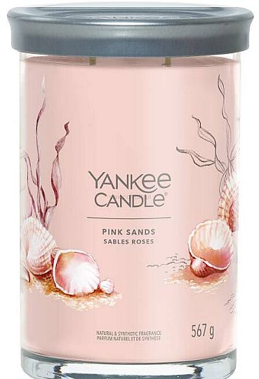 Ароматична свічка у склянці "Pink Sands", 2 ґноти - Yankee Candle Singnature — фото N1