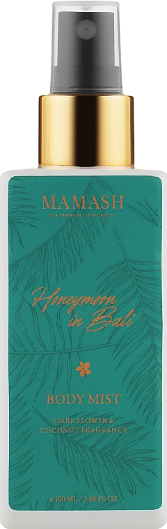 Зволожувальний міст для тіла - Mamash Honeymoon In Bali Body Mist — фото N1