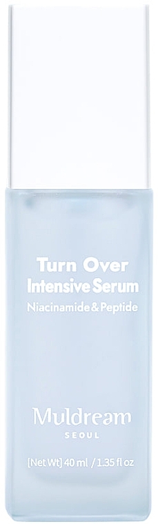 Увлажняющая сыворотка для лица с ниацинамидом и пептидами - Muldream Turn Over Intensive Serum Niacinamide & Peptide — фото N1