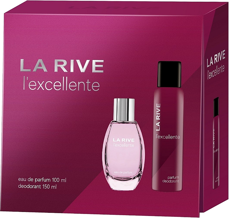 La Rive L`Excellente - Набор (deo/spray/150ml + edp/100ml)