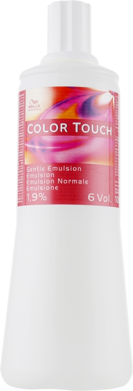 Емульсія для фарби Color Touch - Wella Professional Color Touch Emulsion Normal 1.9% — фото N1