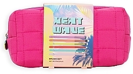 Набір пензликів для макіяжу - BH Cosmetics Heat Wave Brush Set — фото N3