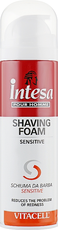 Пена для бритья для чувствительной кожи - Intesa Vitacell Shaving Foam Sensitive — фото N4