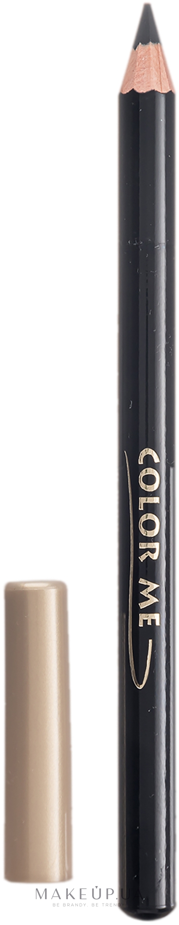 Олівець для очей на основі шовку - Color Me Silk Eyeliner — фото 201 - черный