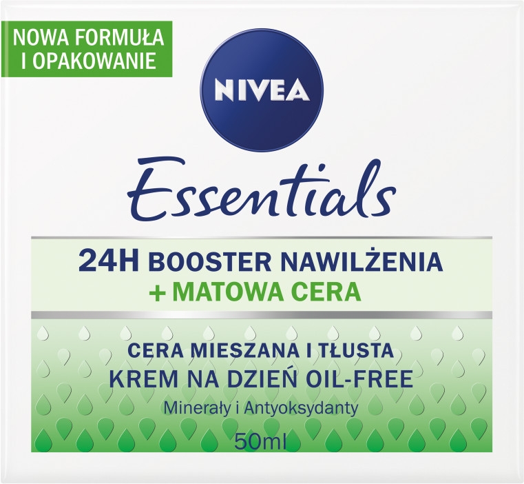 Крем денний матувальний для жирної та змішаної шкіри обличчя - Nivea Aqua Effect — фото N2