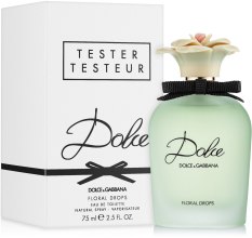 Dolce & Gabbana Dolce Floral Drops - Туалетная вода (тестер с крышечкой) — фото N2