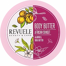Духи, Парфюмерия, косметика Баттер для тела "Миндаль и ши" - Revuele African Sunset Almond & Shea Body Butter