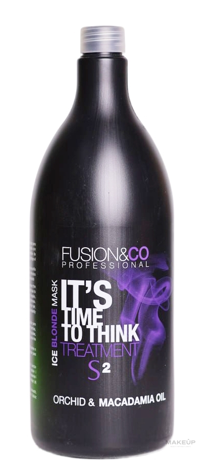 Маска для волосcя "Холодний Блонд" - Fusion&Co Professional Fusion S2 Ice Blonde Musk — фото 1500ml