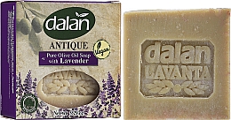 Тверде мило з оливковою олією  - Dalan Antique Lavander Soap With Olive Oil 100% — фото N3