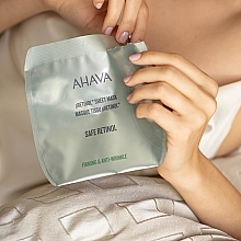 Тканевая маска для лица с ретинолом - Ahava Safe pRetinol Sheet Mask — фото N5