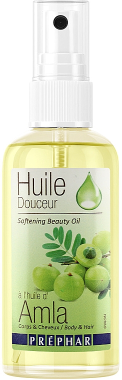 Пом'якшувальна олія - Prephar Amla Softening Beauty Oil — фото N1