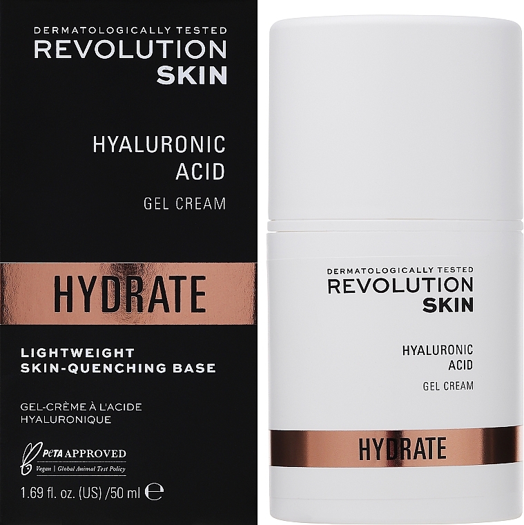 Легкий гель-крем для лица - Revolution Skin Hydrate Gel-Cream — фото N2