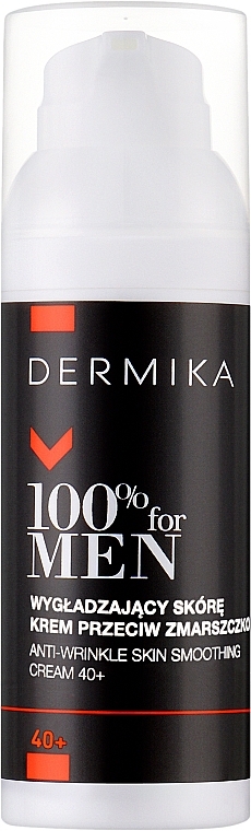 Розгладжувальний крем від зморшок - Dermika Skin Smoothing Anti-Wrinkle Cream 40+