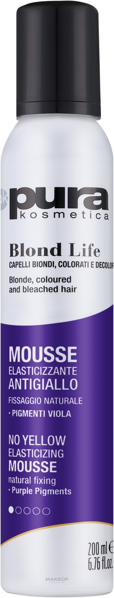 Мусс для волос - Pura Kosmetica Blond Life — фото 200ml