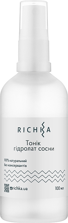 Тоник гидролат сосны - Richka Tonic Hydrolate — фото N1