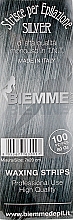 Духи, Парфюмерия, косметика Нарезная бумага для депиляции, в упаковке, 100шт - Biemme Silver Waxing Strips