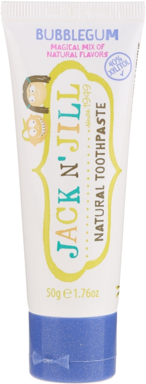 Детская зубная паста со вкусом жвачки - Jack N' Jill — фото N1