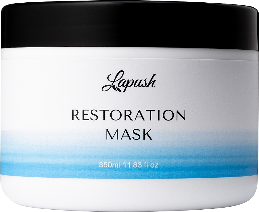 Маска для восстановления волос - Lapush Propolis Shilajit And Sage Concrete Hair Restoration Mask — фото N5