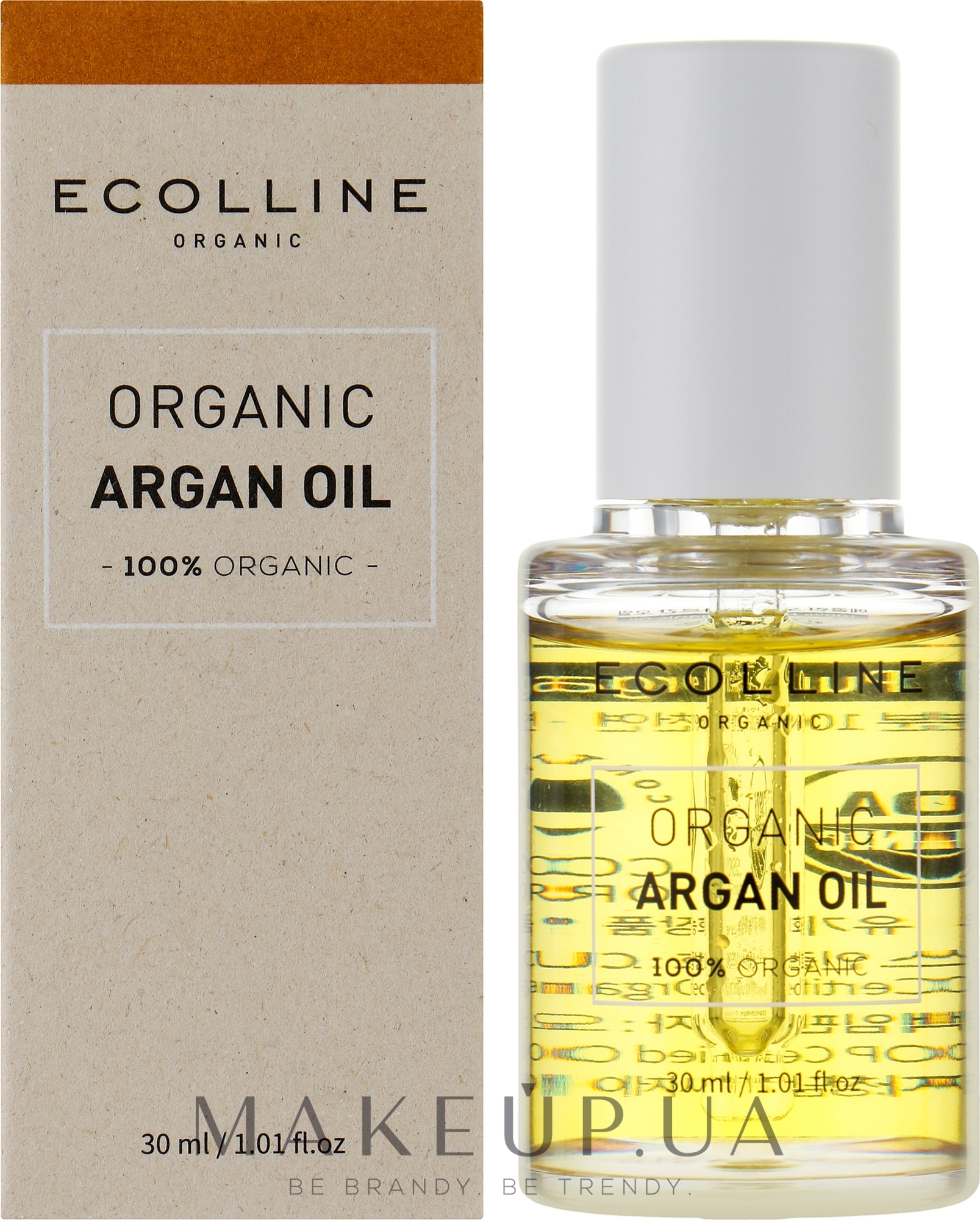 Органічна арганова олія - Ecolline Organic Argan Oil — фото 30ml