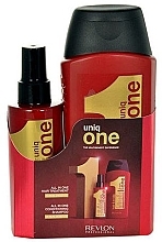 Духи, Парфюмерия, косметика Набор - Revlon Professional Uniq One (shm/cond/300ml + spray/150ml)