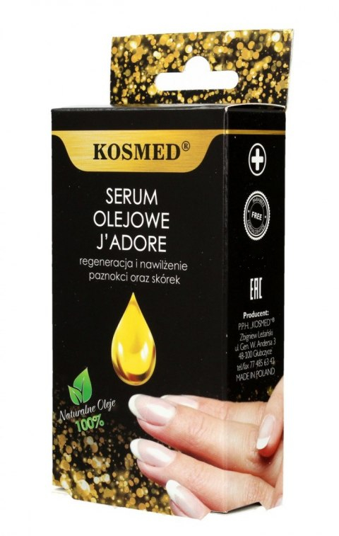 Масляная сыворотка для ногтей и кутикулы - Kosmed Serum Oil J'Adore — фото N1