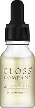 Духи, Парфюмерия, косметика Масло для ногтей и кутикулы "American Pie" - Gloss Company Nail & Cuticle Oil