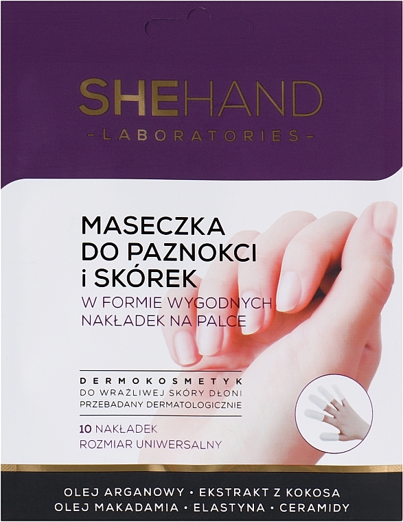 Маска для нігтів і кутикули - SheHand Fingernail And Cuticle Mask — фото N1