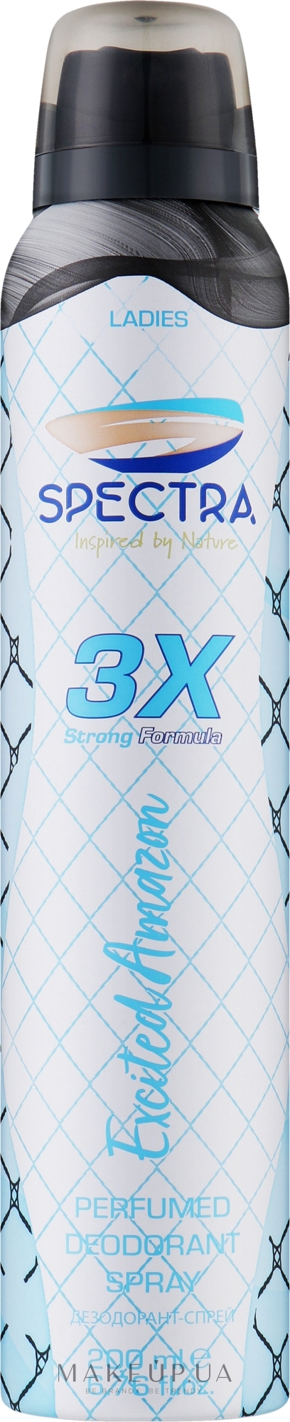 Парфюмированный дезодорант - Spectra Ladies Excited Amazon — фото 200ml