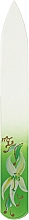 Духи, Парфюмерия, косметика Пилочка стеклянная 95-902, с ручной росписью "Весна", 90мм - SPL