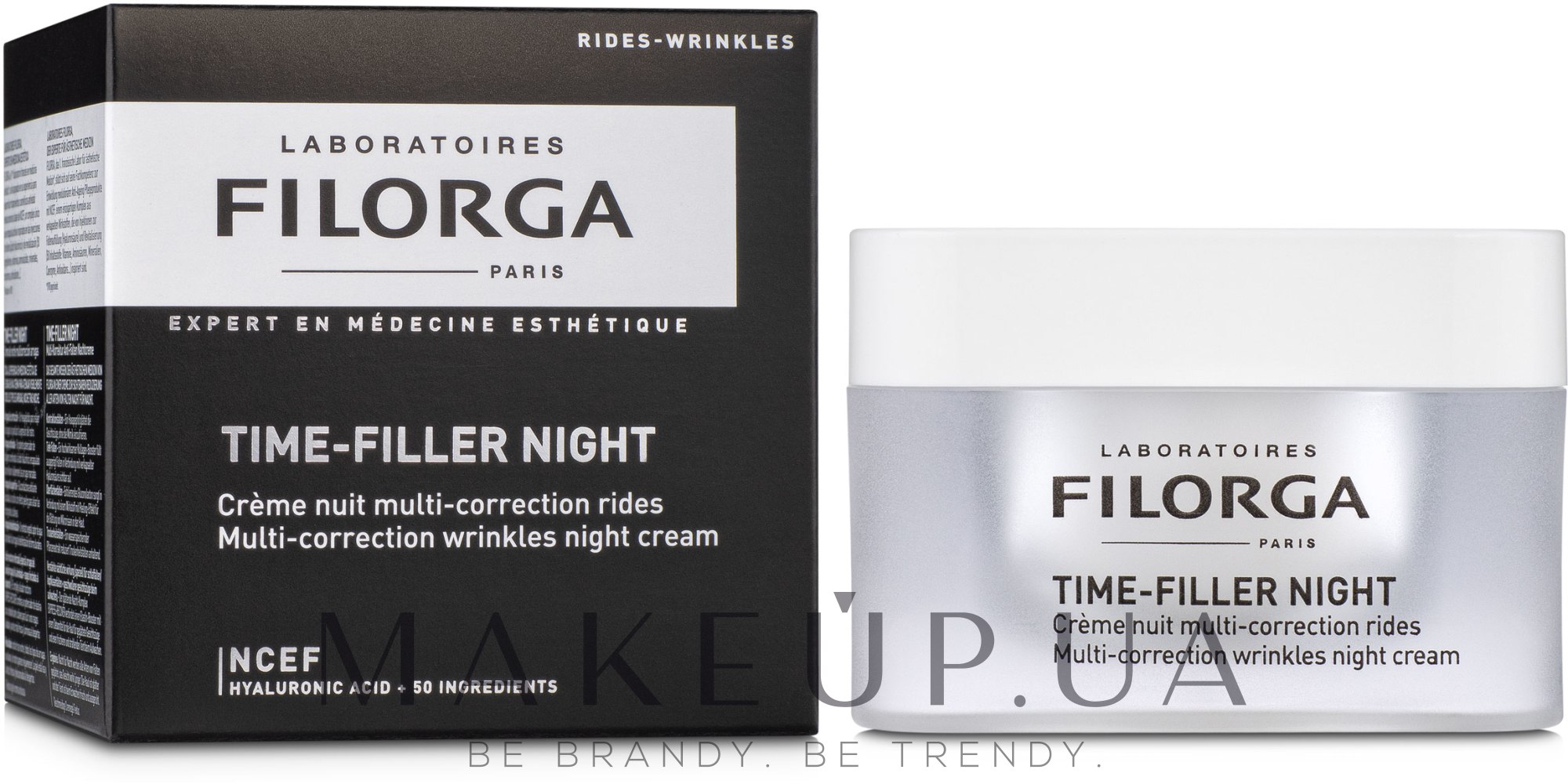 Восстанавливающий ночной крем - Filorga Time-Filler Night — фото 50ml