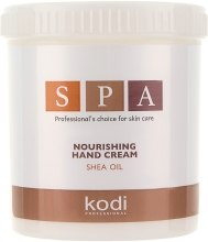 Духи, Парфюмерия, косметика Питательный крем для рук - Kodi Professional Nourishing Hand Cream Shea Oil