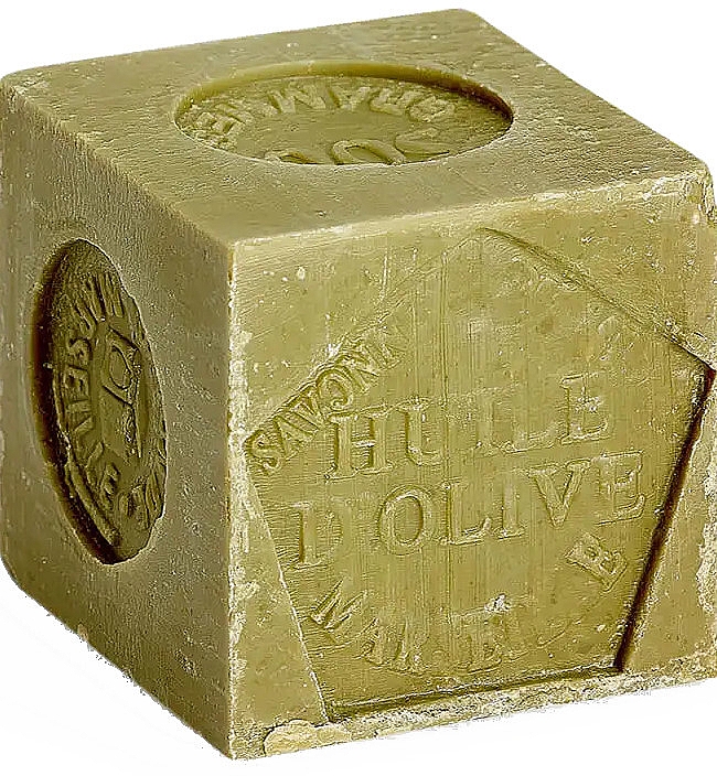 Традиційне Марсельське мило, без паковання - La Corvette Cube Olive 72% Soap Without Pack — фото N3