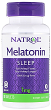 Мелатонин, 1 mg медленное высвобождение - Natrol Melatonin Sleep — фото N1