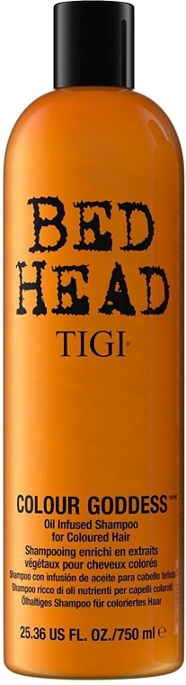 Підсилюючий колір шампунь - Tigi Bed Head Colour Goddess Oil Пройняті Shampoo — фото N4