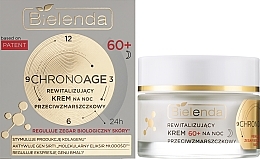 Восстанавливающий ночной крем для лица 60+ - Bielenda Chrono Age 24H Revitalizing Anti-Wrinkle Night Cream — фото N2