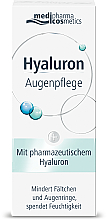 Крем-уход для кожи вокруг глаз - Pharma Hyaluron (Hyaluron) Pharmatheiss Cosmetics Eye Care — фото N4