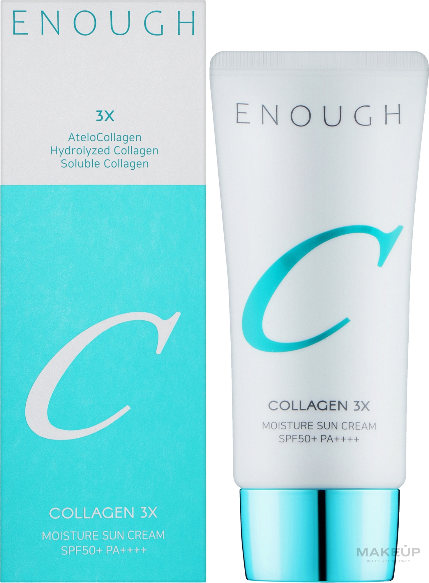 Увлажняющий солнцезащитный крем с коллагеном - Enough Collagen Moisture Sun Cream SPF50+ PA+++ — фото 50ml