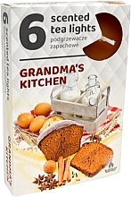 Парфумерія, косметика Чайні свічки "Бабусина кухня", 6 шт. - Admit Scented Tea Light Grandma's Kitchen