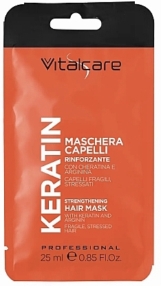 Маска с кератином и аргинином для волос - Vitalcare Professional Keratin Hair Mask — фото N1