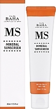 Мінеральний сонцезахисний крем - Cos De BAHA MS Mineral Sunscreen SPF50+ — фото N2