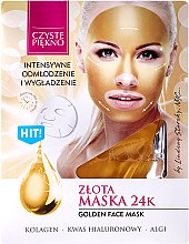 Парфумерія, косметика Маска для обличчя "Золота" - Czyste Piekno Gold Face Mask